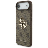 Husa pentru iPhone 17 Air, Guess Hardcase 4G Big Logo (GUHCP17M4GMGBR), maro