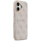 Husa pentru iPhone 17, Guess Hardcase 4G Classic MagSafe (GUHMP17SP4MSEGCP), roz