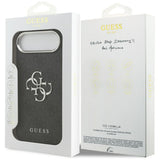 Husa pentru iPhone 17 Air, Guess Hardcase Big 4G Logo Classic Logo (GUHCP17MP4G4SMCK), negru