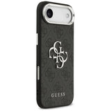 Husa pentru iPhone 17 Air, Guess Hardcase Big 4G Logo Classic Logo (GUHCP17MP4G4SMCK), negru