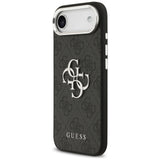 Husa pentru iPhone 17 Air, Guess Hardcase Big 4G Logo Classic Logo (GUHCP17MP4G4SMCK), negru
