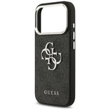 Husa pentru iPhone 17 Pro, Guess Hardcase Big 4G Logo Classic Logo (GUHCP17LP4G4SMCK), negru