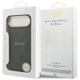 Husa pentru iPhone 17 Air, Guess Hardcase 4G Classic MagSafe (GUHMP17MP4MSEGCK), negru