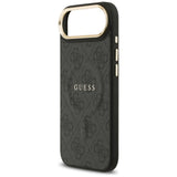 Husa pentru iPhone 17 Air, Guess Hardcase 4G Classic MagSafe (GUHMP17MP4MSEGCK), negru