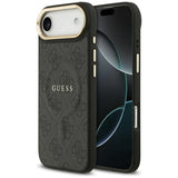 Husa pentru iPhone 17 Air, Guess Hardcase 4G Classic MagSafe (GUHMP17MP4MSEGCK), negru