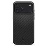 Husa pentru iPhone 17 Pro Max, Spigen Enzo Aramid T MagSafe (ACS09906), negru