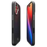 Husa pentru iPhone 17, Spigen Enzo Aramid T MagSafe (ACS09989), negru