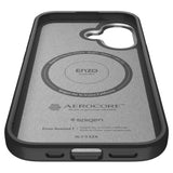 Husa pentru iPhone 17, Spigen Enzo Aramid T MagSafe (ACS09989), negru