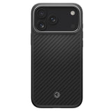 Husa pentru iPhone 17 Pro, Spigen Enzo Aramid T MagSafe (ACS09958), negru