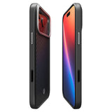 Husa pentru iPhone 17 Pro, Spigen Enzo Aramid T MagSafe (ACS09958), negru