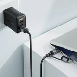 Cablu Acefast de date (C20-01), USB-C to Type-C, Lightning, 60W, Incarcare rapida, Bend-Resistant, MFi Certified, 1.2m, negru