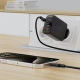 Cablu Acefast de date (C17-04), USB to Type-C, Incarcare rapida, 3A, Bend-Resistant, Soft Silicon, 1.2m, negru