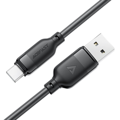 Cablu Acefast de date (C16-04), Incarcare rapida, USB to Type-C, 3A, Bend-Resistant, 1.2m, negru