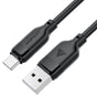 Cablu Acefast de date (C16-04), Incarcare rapida, USB to Type-C, 3A, Bend-Resistant, 1.2m, negru