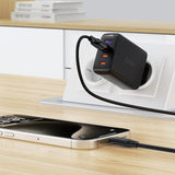Cablu Acefast de date (C16-04), Incarcare rapida, USB to Type-C, 3A, Bend-Resistant, 1.2m, negru