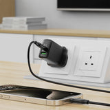 Cablu Acefast de date (C16-03), Incarcare rapida, Type-C to Type-C, 60W, 3A, Bend-Resistant, 1.2m, negru
