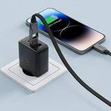 Cablu Acefast de date (C13-04), Incarcare rapida, Type-C to USB, Type-C, 60W, 3A, Bend-Resistant, Zinc Alloy, 1.2m, negru