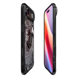 Husa pentru iPhone 17 Air, Spigen Ultra Hybrid Zero One MagSafe (ACS10320), negru