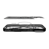 Husa pentru iPhone 17, Spigen Ultra Hybrid Zero One MagSafe (ACS10387), negru