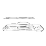 Husa pentru iPhone 17 Air, Spigen Ultra Hybrid Zero One MagSafe (ACS10318), alb