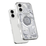 Husa pentru iPhone 17, Spigen Ultra Hybrid Zero One MagSafe (ACS10385), alb