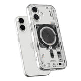 Husa pentru iPhone 17, Spigen Ultra Hybrid MagSafe (ACS10388), coral