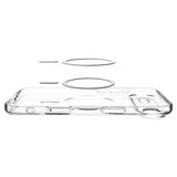 Husa pentru iPhone 17 Air, Spigen Ultra Hybrid MagSafe (ACS10313), transparenta