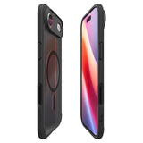 Husa pentru iPhone 17 Air, Spigen Ultra Hybrid MagSafe (ACS10316), cenusiu