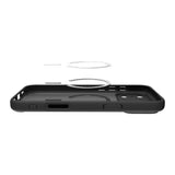 Husa pentru iPhone 17 Pro, Spigen Ultra Hybrid MagSafe (ACS10349), cenusiu