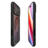 Husa pentru iPhone 17 Pro, Spigen Ultra Hybrid MagSafe (ACS10349), cenusiu