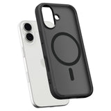 Husa pentru iPhone 17, Spigen Ultra Hybrid MagSafe (ACS10383), cenusiu