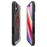 Husa pentru iPhone 17, Spigen Ultra Hybrid MagSafe (ACS10383), cenusiu