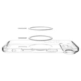 Husa pentru iPhone 17 Air, Spigen Ultra Hybrid MagSafe (ACS10317), alb