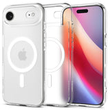 Husa pentru iPhone 17 Air, Spigen Ultra Hybrid MagSafe (ACS10317), alb