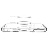 Husa pentru iPhone 17, Spigen Ultra Hybrid MagSafe (ACS10384), alb