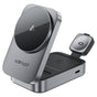 Incarcator wireless 3in1 Acefast (E22), pentru Phone, Earbuds, Apple Watch, 22.5W, 2.5A, Pliabil, gri