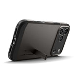 Husa pentru iPhone 17 Pro Max, Spigen Tough Armor T MagSafe (ACS10298), cenusiu
