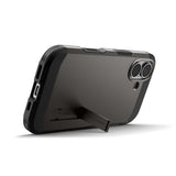 Husa pentru iPhone 17, Spigen Tough Armor T MagSafe (ACS10392), cenusiu