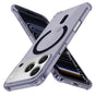 Husa pentru iPhone 17 Pro, Techsuit Shockproof Clear Silicone MagSafe, fumuriu
