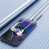 Acefast Casti cu Fir (L7), Type-C, Semi-In-Ear, cu HD Microfon, Flexibil, 1.2m, Alb
