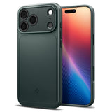 Husa pentru iPhone 17 Pro Max, Spigen Thin Fit MagSafe (ACS10275), verde inchis