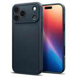 Husa pentru iPhone 17 Pro Max, Spigen Thin Fit MagSafe (ACS10277), albastru inchis