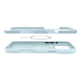 Husa pentru iPhone 17 Pro Max, Spigen Silicone Fit MagSafe (ACS10273), bleu