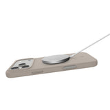 Husa pentru iPhone 17 Pro Max, Spigen Silicone Fit MagSafe (ACS10272), bej