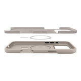 Husa pentru iPhone 17 Pro Max, Spigen Silicone Fit MagSafe (ACS10272), bej