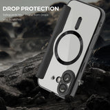 Husa pentru iPhone 17, Techsuit SmartMag Book Case, albastru