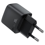 Incarcator retea Acefast (A116), cu Afisaj digital, Incarcare rapida, GaN, Type-C, USB, PD35W, negru