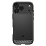 Husa pentru iPhone 17 Pro, Spigen Rugged Armor MagSafe (ACS10329), negru