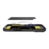 Husa pentru iPhone 17, Spigen Rugged Armor MagSafe (ACS10367), negru