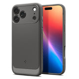 Husa pentru iPhone 17 Pro Max, Spigen Rugged Armor MagSafe (ACS10264), gri